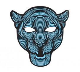 Panther mask LED lighting