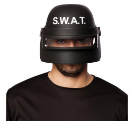 Capacete Swat Preto Adulto