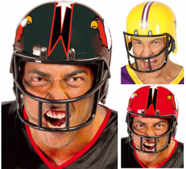 American Football Helmet in various colours 58/60 cm inner circumference