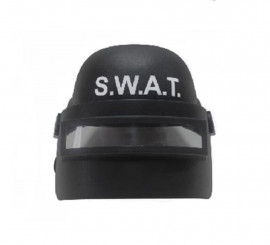 Capacete das forças especiais Swat preto