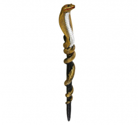 Golden Cobra Egyptian Scepter 69 cm