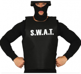 Colete à prova de balas da SWAT Police para adultos