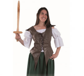 Medieval Warrior Vest for women