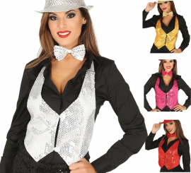 Sequin Vest in various colors for Women