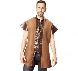 Colete Medieval Longo Masculino