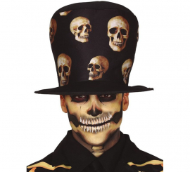 Chistera com caveiras