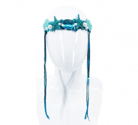 Blue Mermaid headband 35 cm
