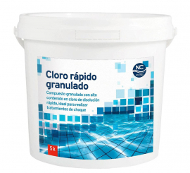 Cloro Granulado Rápido - 5Kg
