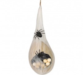 Pendant with Spider Eggs with Cobweb and Light of 40 cm