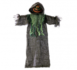 Pingente de abóbora sinistro 45x7x60 cm