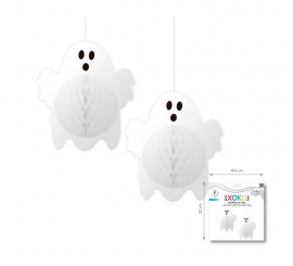 Lantern Pendants 2 Little Ghosts of 20 cm