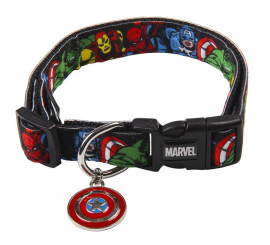 Coleira de cachorro dos Vingadores da Marvel