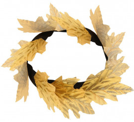 Coroa romana de folhas ou fada floral