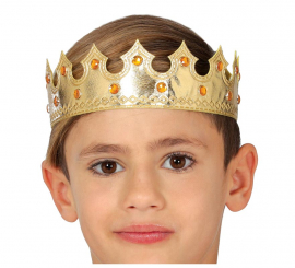 Children's Golden King Crown
