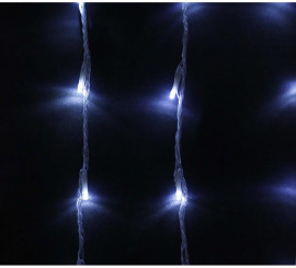 400 Led White Waterfall Curtain of 3x2.20 meters