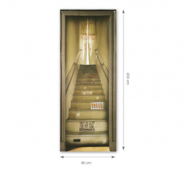 Basement Stair Curtain 80x200 cm