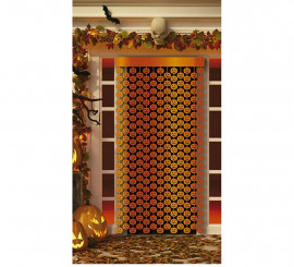 Pumpkin Metallic Curtain 100x200 cm