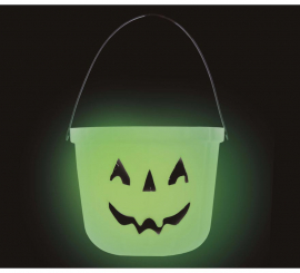 Glow in the Dark Pumpkin Cube 15X19 cms