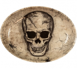 Tigela de caveira 32x24 cm