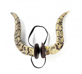 Brown False Demon Horns