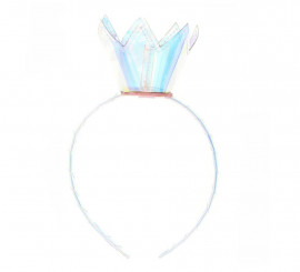 Light blue crown headband