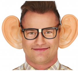 Tiara com orelhas gigantes de látex