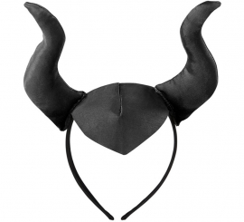 Faixa de cabeça da Rainha Má com chifres