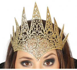 Faixa de cabeça da Rainha Má Dourada