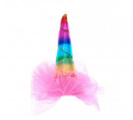 Rubber Rainbow Unicorn Headband