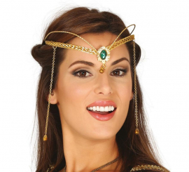 Gold Metallic Medieval Headband