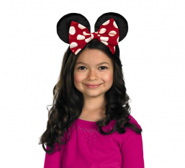 Minnie Ears com laço reversível infantil