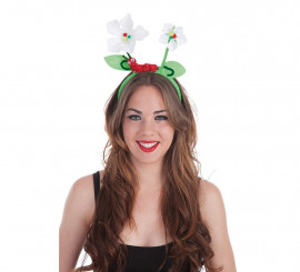 Caterpillar Flower Headband