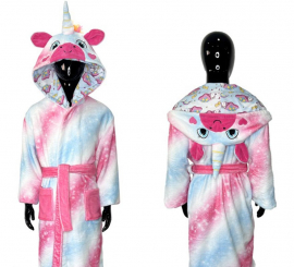 Uri Unicorn Bathrobe Costume for Adults