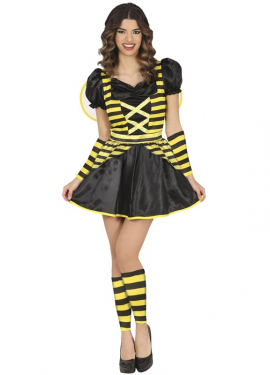 Fato chique de abelha para mulher