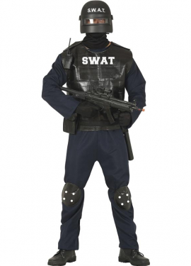 Fato de Swat Agent para homem