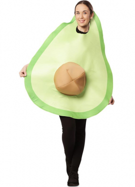 Fato de abacate para adulto