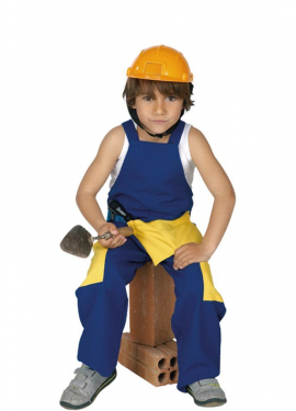 Fato de pedreiro para menino