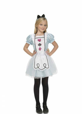 Fato de menina com espelho pontilhado para menina