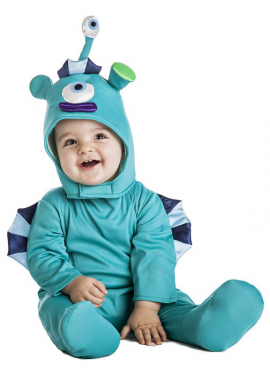 Fato de alienígena para bebê