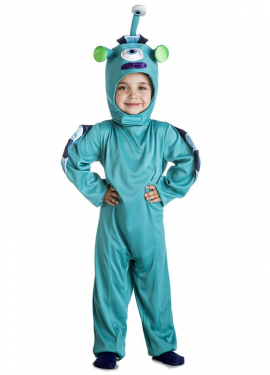 Fato de alienígena para crianças