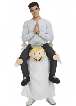 Fato de anjo ombro para adulto