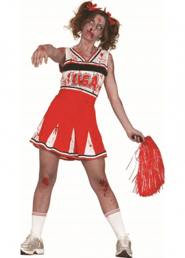 Fantasias de Cheerleader Zombie Cheerleader