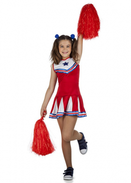 Fato de líder de torcida ou líder de torcida para menina