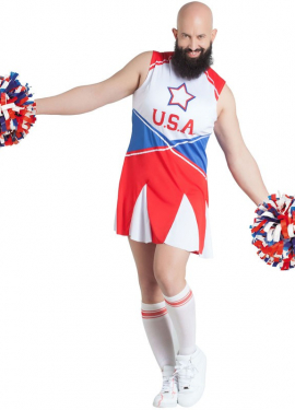 Cheerleader costume for men