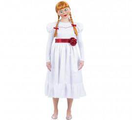 Women's Classic White Annabelle Costume