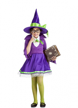 Fato de aprendiz de bruxa para menina