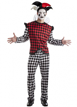 Harlequin costume for men