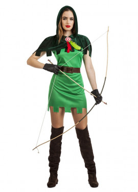 Fato de Robin Hood para mulher