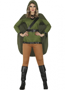 Green Archer Costume for Women