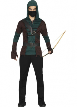 Dark Forest Archer Costume for Teens